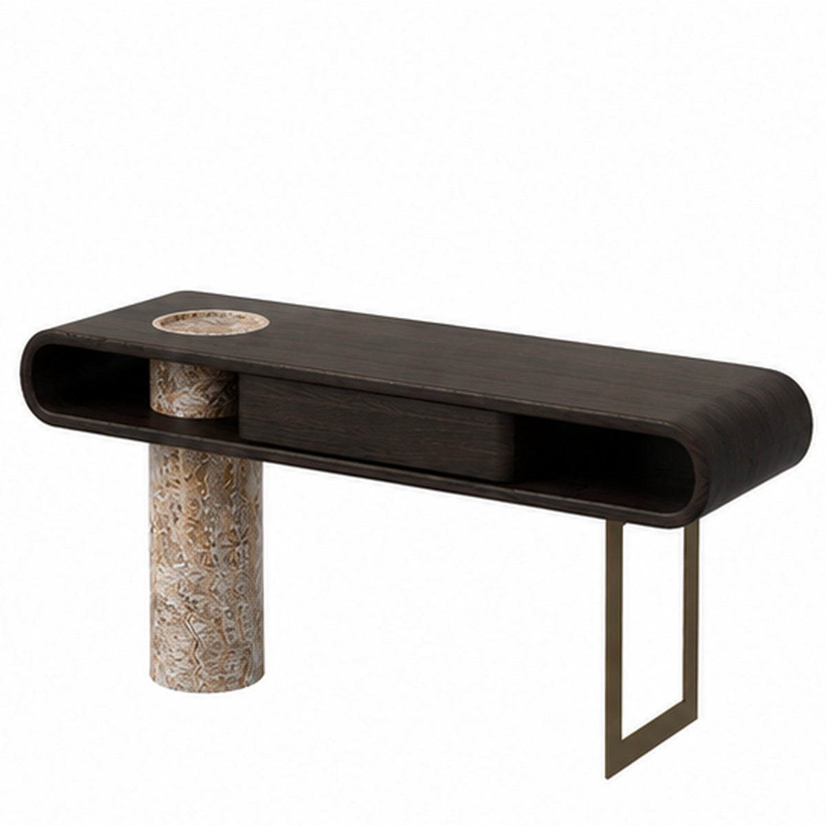 Highgrove Marble & Wood Dressing Table