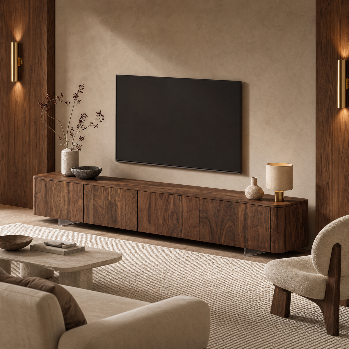 Calder Wood TV Unit